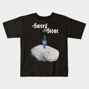 The Sword In The Stone - Thunderfury - WoW Classic - White Writing Kids T-Shirt